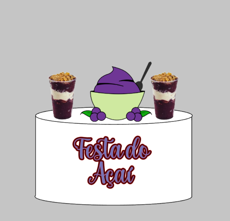 Arquivo Açaí Impresso para Corte ou Impressão | Silhouette Studio