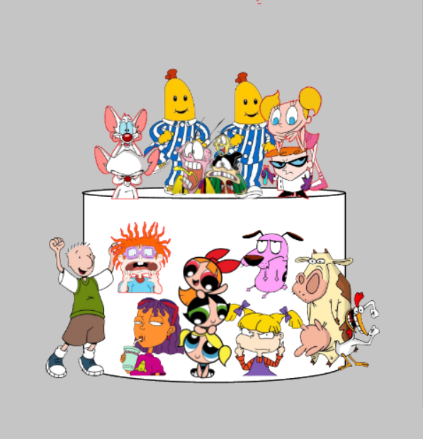 Arquivo Personalizado Anos 90 Impresso | Download Imediato Silhouette