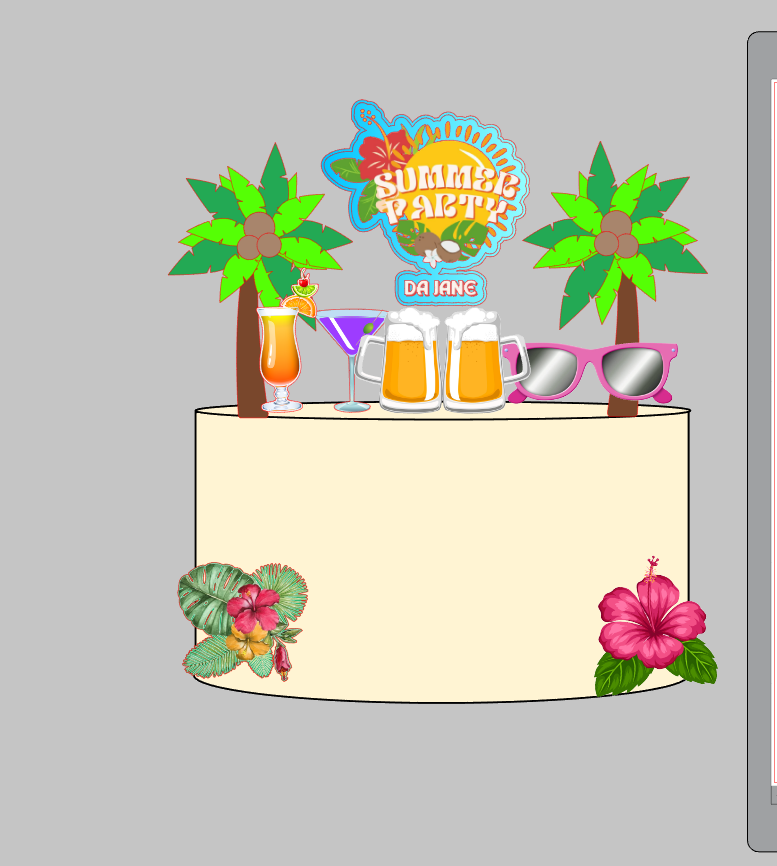 Modelo Tardezinha Impresso Arquivo Digital | Pronto para Produção