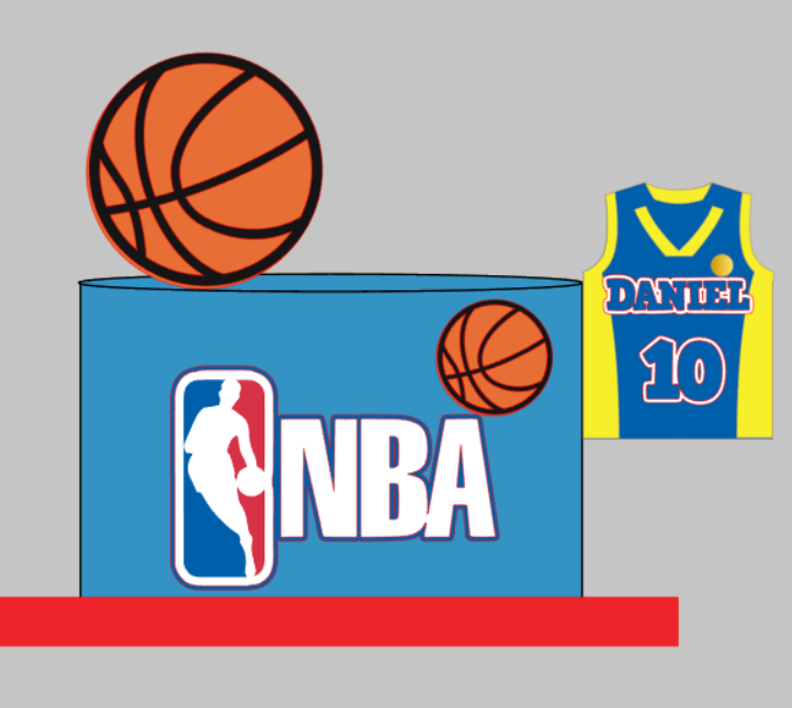 Arquivo de Corte Basquete em Camadas | Silhouette Studio + Download Imediato