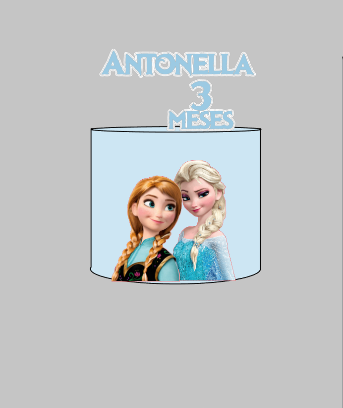 Arquivo Personalizado Frozen Impresso | Download Imediato Silhouette