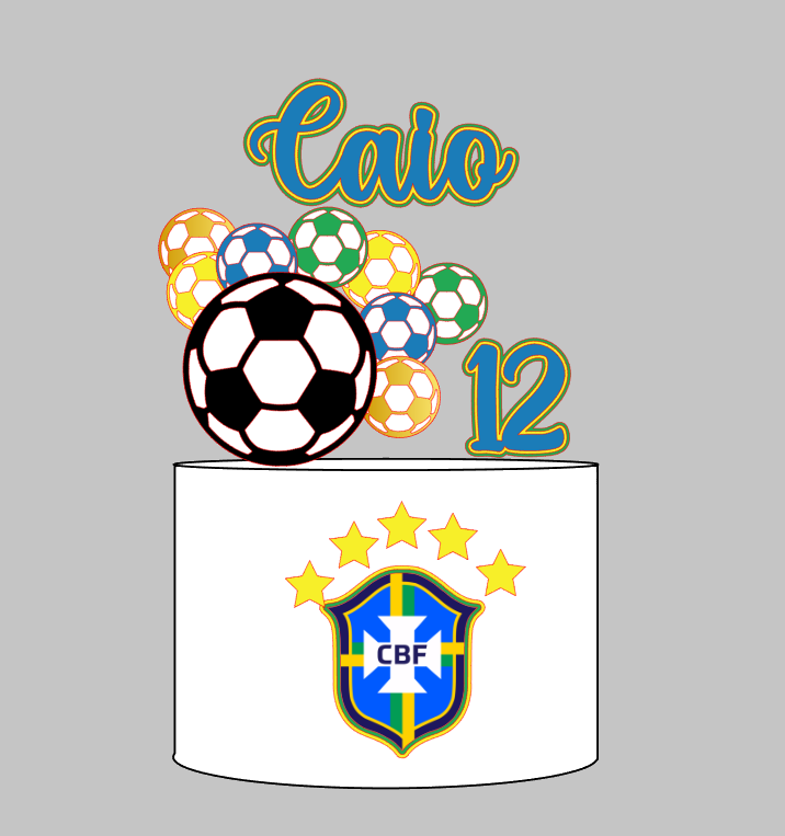 Arquivo Bolas coloridas, escudo copa Impresso e Camadas para Corte ou Impressão | Silhouette Studio