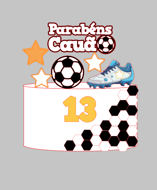 Arquivo de Corte Futebol jogador copa, chuteira em Camadas | Silhouette Studio + Download Imediato