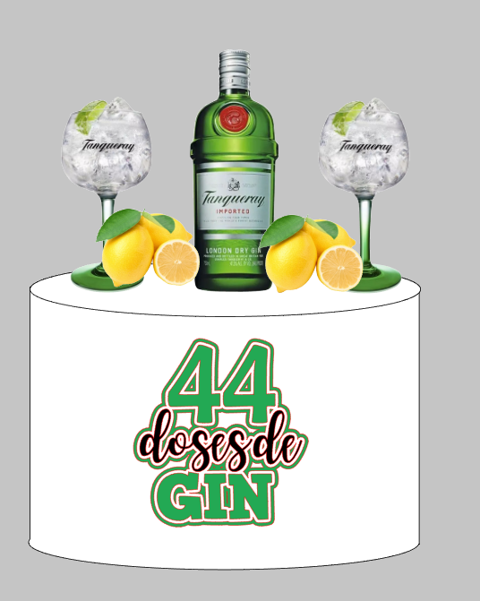 Arquivo de Corte Impresso Bebida gin | Silhouette Studio Download Imediato