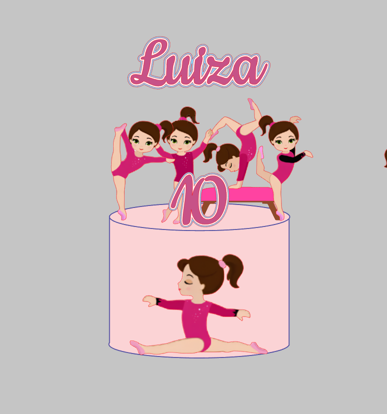 Modelo Ginasta Impresso Arquivo Digital | Pronto para Produção