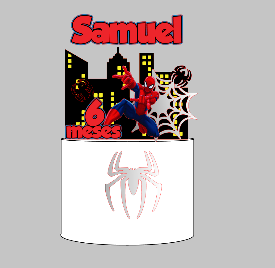 Arquivo de Corte Homem Aranha Impresso e Camadas | Silhouette Studio + Download Imediato