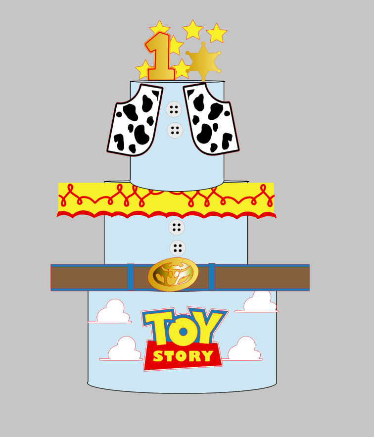 Arquivo Personalizado Toy Story em Camadas | Download Imediato Silhouette