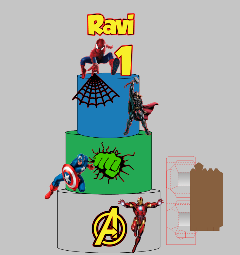 Modelo Vingadores martelo de Thor 3D Impresso e Camadas Arquivo Digital | Pronto para Produção