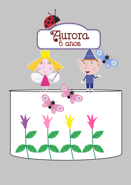 Arquivo Silhouette Studio Ben e Holly Impresso Pronto para Uso | Download Rápido