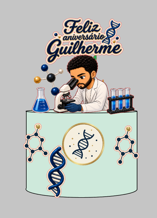 Arquivo de Corte Biologia Impresso | Silhouette Studio + Download Imediato