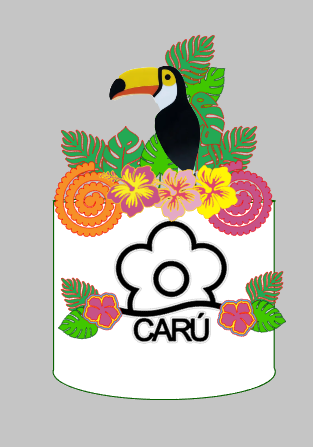 Arquivo Tucano/ logo farm Impresso e Camadas para Corte ou Impressão | Silhouette Studio