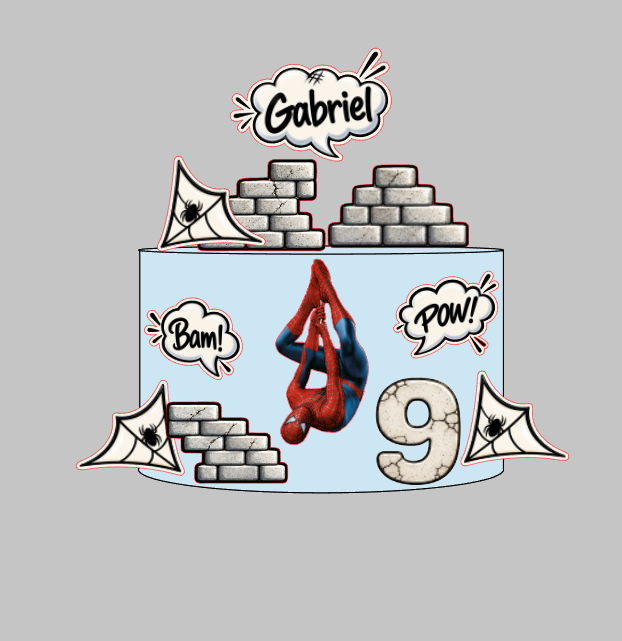 Arquivo Silhouette Studio Homem aranha Impresso Pronto para Uso | Download Rápido