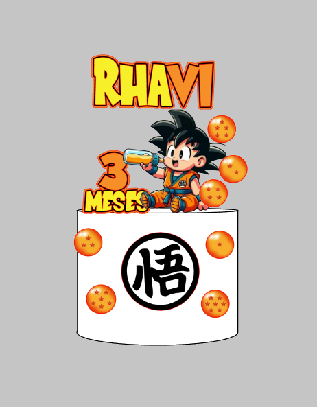 Arquivo Profissional DragonBall Impresso Silhouette Studio | Baixe na Hora