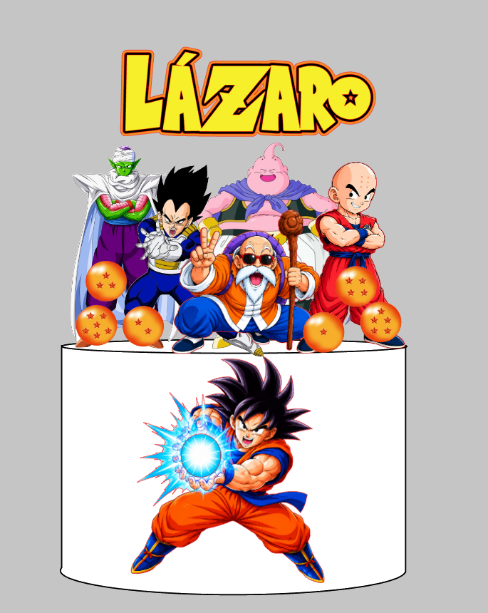 Arquivo Digital DragonBall para Silhouette Studio Impresso | Acesso Instantâneo