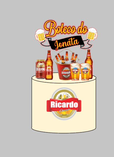 Arquivo de Corte Brahma Impresso | Silhouette Studio + Download Imediato