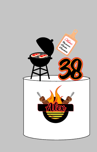 Arquivo Silhouette Studio Churrasco Impresso e Camadas Pronto para Uso | Download Rápido
