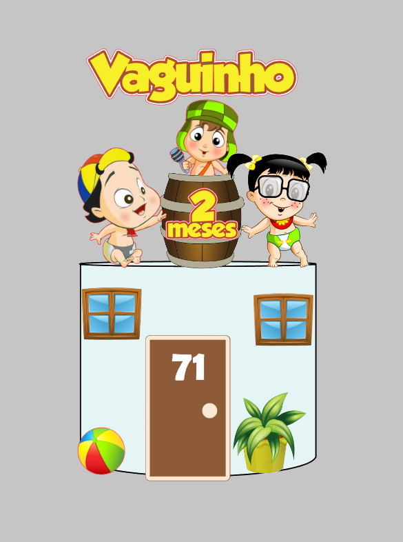 Arquivo de Corte Impresso Chaves | Silhouette Studio Download Imediato