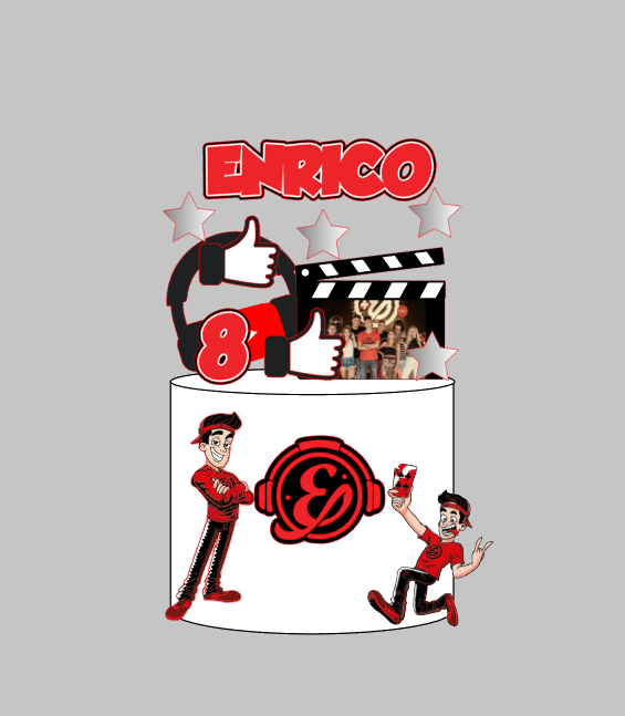 Arquivo Profissional Enaldinho Impresso e Camadas Silhouette Studio | Baixe na Hora