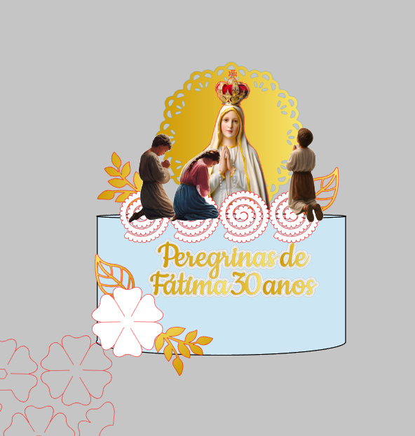 Arquivo Silhouette Studio Nossa Senhora Impresso e Camadas Pronto para Uso | Download Rápido
